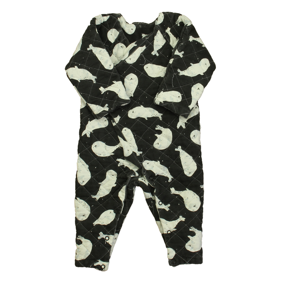 Noe & Zoe Berlin Unisex Black | White Long Sleeve Outfit size: 12-18 Months - Picture 1 of 1